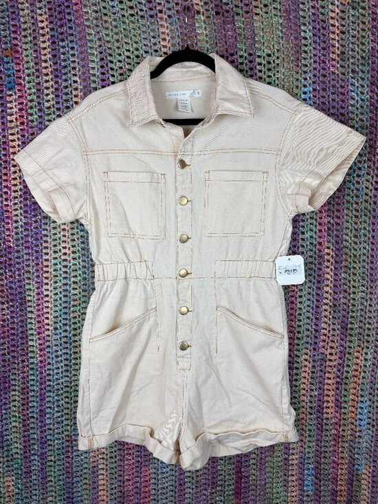 Altar'd State Pants - Altar'd State Denim Romper NWT (Size S)